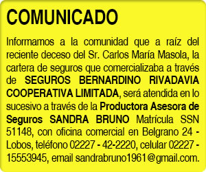 COMUNICADO Masola